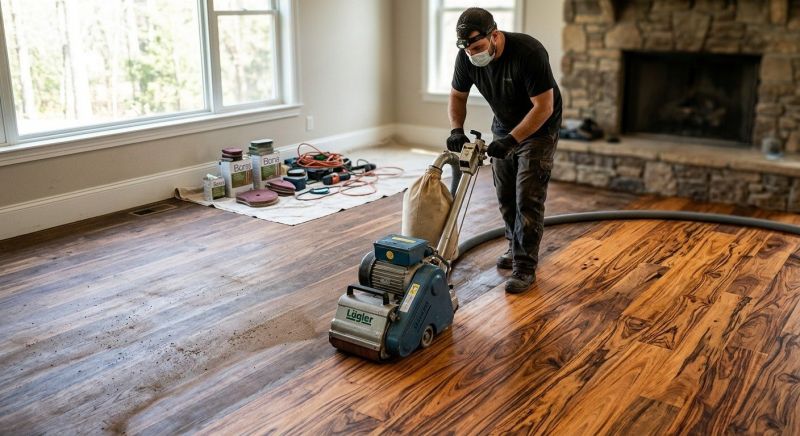 Teak Floor Refinishing in Olathe, KS