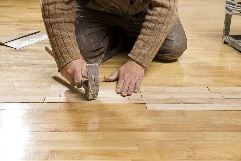 Bamboo Floor Repair Process