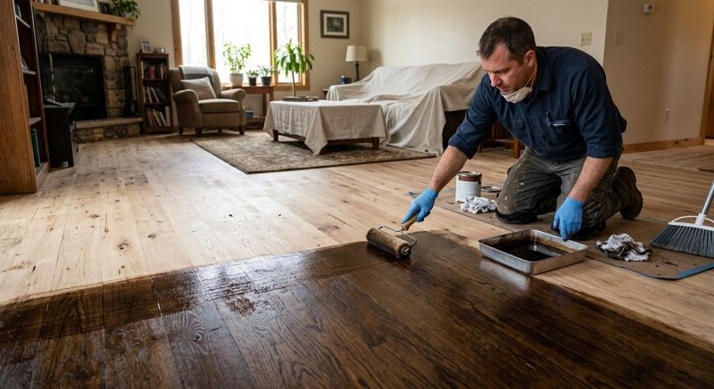 Floor Staining Service in Kansas City, KS