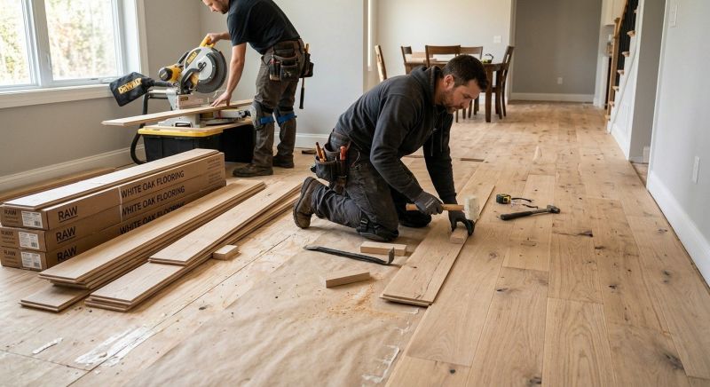 Hardwood Floor Installation in Phoenix, AZ