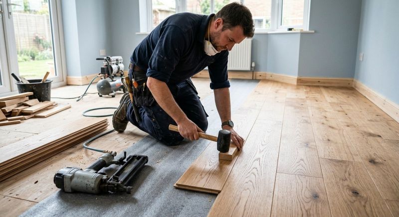 Hardwood Floor Installation in San Antonio, TX