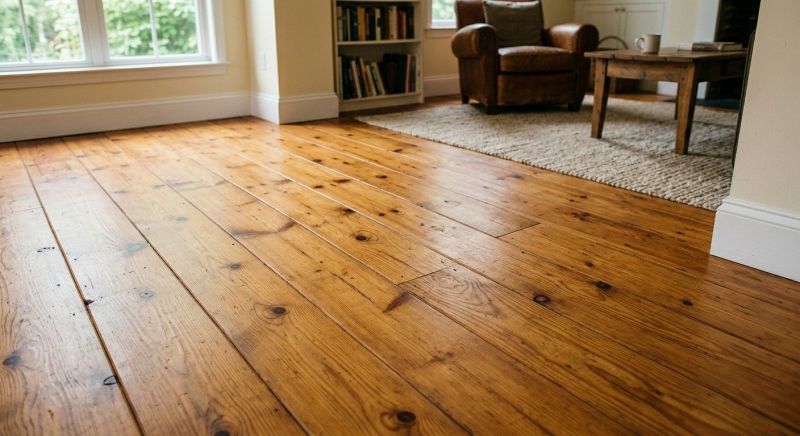 Pine Floor Installation in Austin, TX