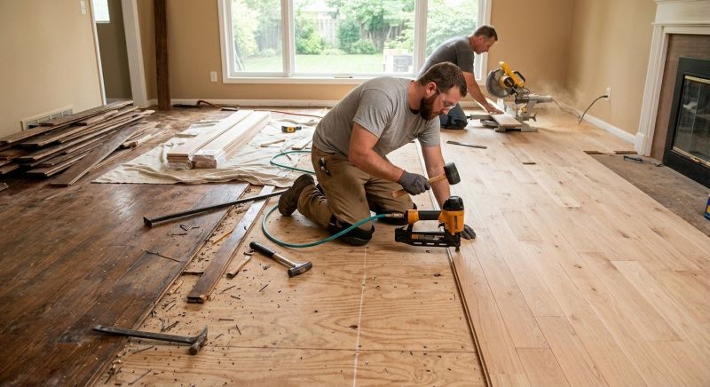 Plank Floor Installation in Phoenix, AZ