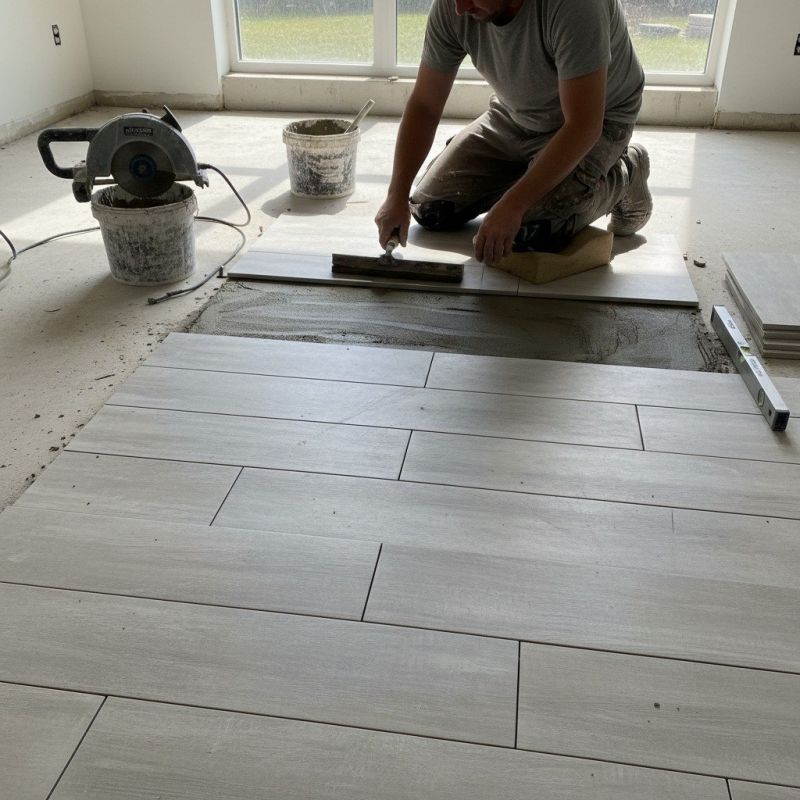 Restroom Floor Replacement in Loudoun County, VA