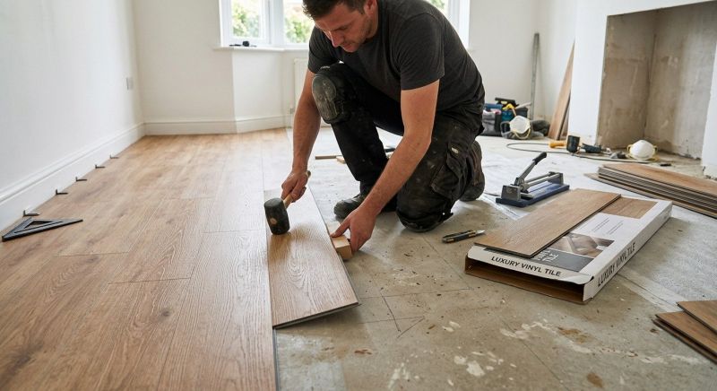 Vinyl Tile Installation in Austin, TX